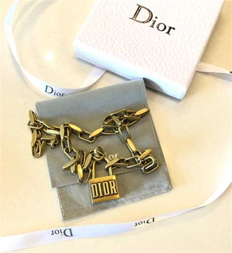 bijoux fantaisie dior occasion|authentic dior jewelry.